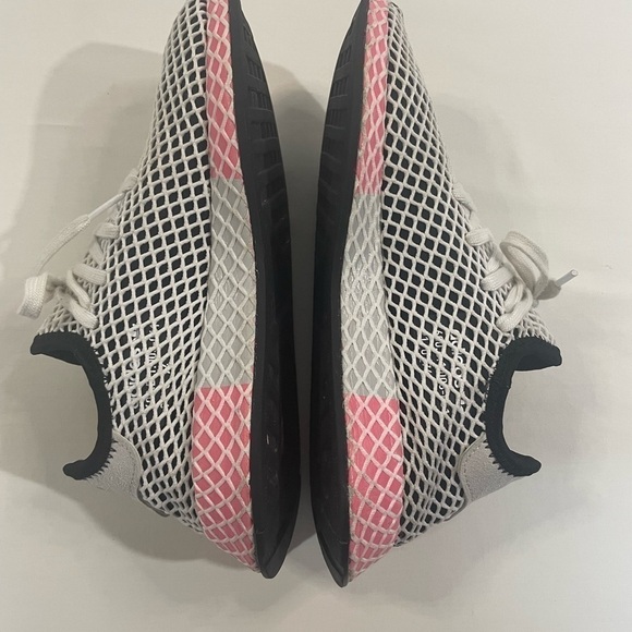 Adidas Deerupt Sneakers Pull-on Running Shoes, Stretchy Size 6.5 - Picture 7 of 14